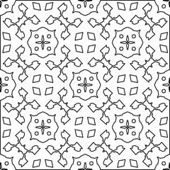Black and white pattern with abstract shapes. Abstract background. Patterns of the lines.