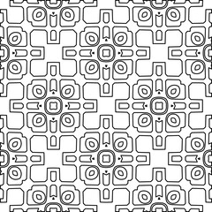 Black and white pattern with abstract shapes. Abstract background. Patterns of the lines.