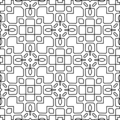 Black and white pattern with abstract shapes. Abstract background. Patterns of the lines.