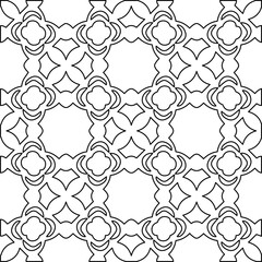 Black and white pattern with abstract shapes. Abstract background. Patterns of the lines.