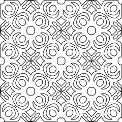Black and white pattern with abstract shapes. Abstract background. Patterns of the lines.