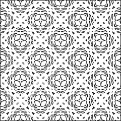 Black and white pattern with abstract shapes. Abstract background. Patterns of the lines.