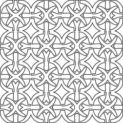 Black and white pattern with abstract shapes. Abstract background. Patterns of the lines.