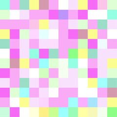 colorful pixels abstract game, cyberpunk and retro style background