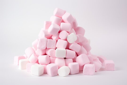 Marshmallow created with Generative AI technology