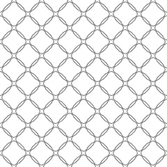 Naklejka premium Black and white seamless pattern texture. Greyscale ornamental graphic design. Mosaic ornaments. Pattern template. Vector illustration. EPS10.