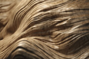 A close-up of a natural pattern, such as ripples or waves, with interesting and captivating details, Generative AI