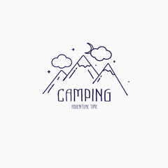camping logo