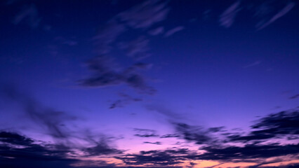 night sky sunset landscape nature background
