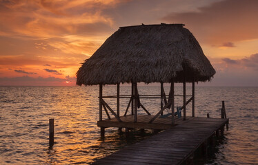 Caye Caulker is a small 2 mile long island in Belize.