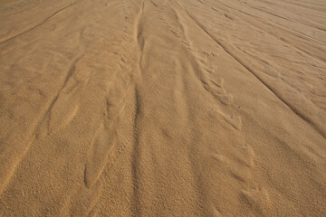 Desert Sand Pattern at Abqaiq Dammam Saudi Arabia.