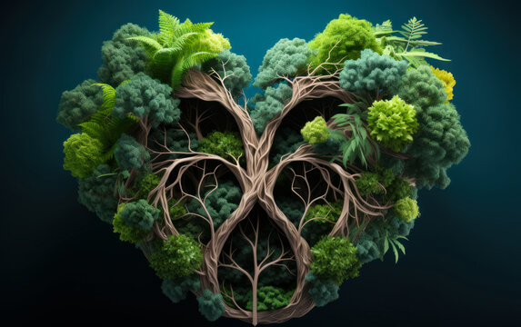 The Lungs Of The Planet, Concept For Saving The Earth And The Environment