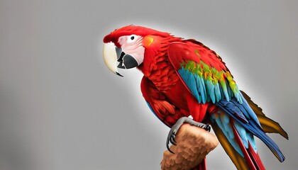 red and yellow macaw ara © sinthi
