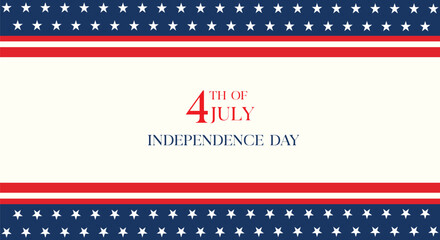 4th Of July Greeting Card Background