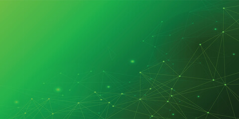 Green abstract background