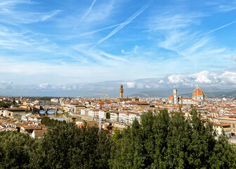 Fototapeta premium view of florence, italy