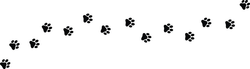Fototapeta na wymiar cat paw vector icon calico kitten footprint logo character cartoon ginger doodle illustration sign