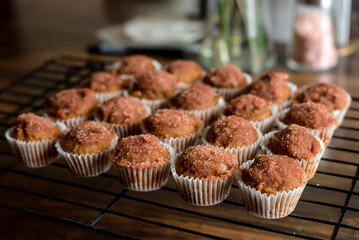 cinnamon sugar pumpkin muffins