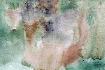 Gradient Purple green watercolor background texture