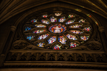 stained glass window