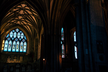 interior of saint cathedral city