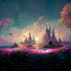 fairy kingdom wallpaper 