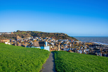 Fototapeta premium view of the coast of the sea