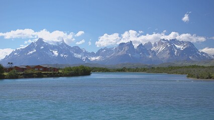 Obraz premium lake in the mountains