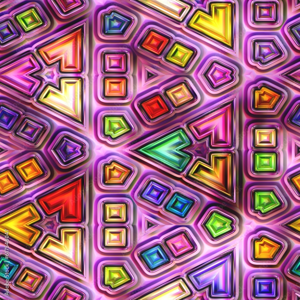 Poster seamless texture of abstract shiny colorful background
