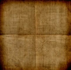 Grunge paper background with folds and creases
