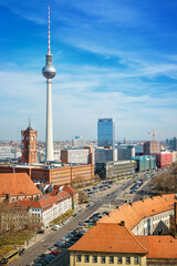 panoramic view at the berlin city center © Designpics