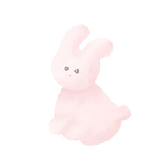 Obraz premium pink bunny rabbit