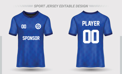 Soccer jersey sport t-shirt design illustration