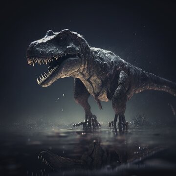 Dinosaurs. Extinct species of animals. Big strong toothy predators. Jurassic Period. triceratops, T-rex, brontosaurus, pterodactyl, stegosaurus, pteranodon, ceratosaurus, reptile