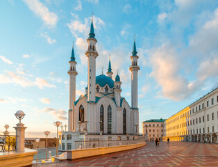 Fototapeta na wymiar Kul-Sharif mosque in Kazan Kremlin in Tatarstan, Russia