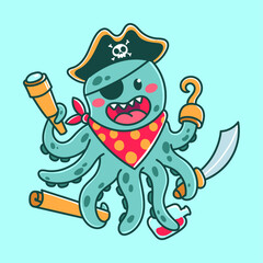 Pirate octopus