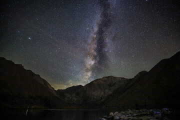 The milky way at Convict Lake - Mammoth, CA