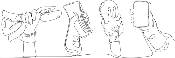 Home cleaning service landing page design concept, illustration of janitors with cleaning tools. Vector illustration