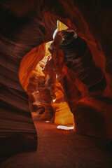 Upper Antelope Canyon. Page, AZ