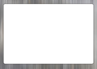 It is a frame that creates a bright white margin space on a landscape with diagonal patterns on a gray background.
It is an A3 size image suitable for use as a design editing background.