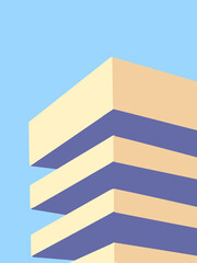 building corner background
