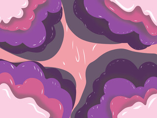 gradient shape background
