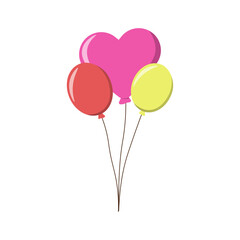 Obraz na płótnie Canvas Balloon Illustration Vector
