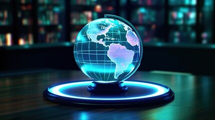 World Globe Visualizations: Navigating the Planet with Holographic Maps and Global Perspectives
