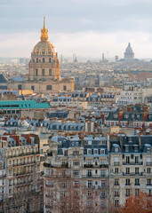 Fototapeta na wymiar Epic view of Paris