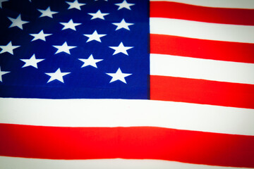 Fototapeta premium United States of America flag. Stock image