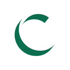 Monogram design vector logo. Monogram initial letter mark C logo design