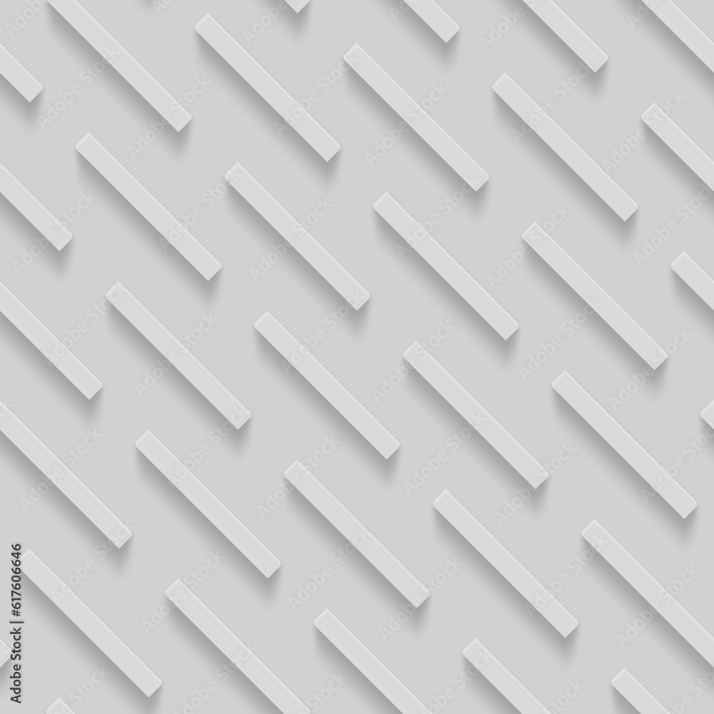 Poster seamless repeatable patterns with beveled shapes. abstract grayscale monochrome pavetment background