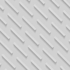 Seamless Repeatable Patterns With Beveled Shapes. Abstract Grayscale Monochrome Pavetment Background