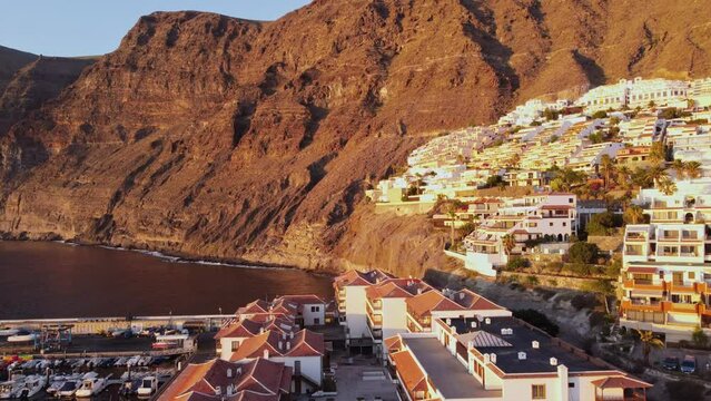 Scorched Los Gigantes resorts Santiago del Teide Spain